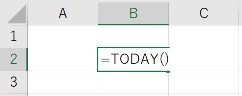 TODAY関数01